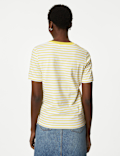 Pure Cotton Striped Everyday Fit T-Shirt