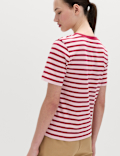Pure Cotton Striped Everyday Fit T-Shirt