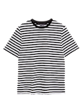 Pure Cotton Striped Everyday Fit T-Shirt