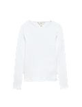 Cotton Rich Ribbed Regular Fit Top