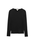 Cotton Rich Ribbed Regular Fit Top