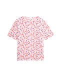 Printed Crew Neck Relaxed T-Shirt
