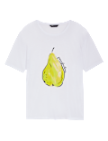 Printed Crew Neck Relaxed T-Shirt