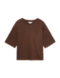 Pure Cotton Boxy T-Shirt