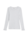 Cotton Rich Ribbed Top