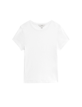 Cotton Rich Ribbed Slim Fit T-Shirt
