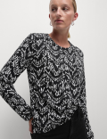Pure Cotton Printed Top