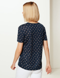 Relaxed Fit Floral Print T-Shirt
