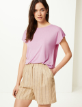 Longline Relaxed Fit T-Shirt