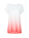 Relaxed Fit Longline Dip Dye T-Shirt