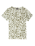 Linen Rich Printed T-Shirt