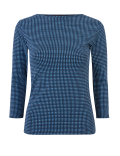 Cotton Rich Fitted Tile Print T-Shirt