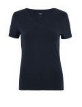 Cotton Rich V-Neck Fitted T-Shirt