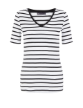 Pure Cotton Striped Regular Fit T-Shirt