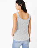 Pure Cotton Scoop Neck Regular Fit Vest