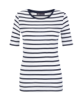 Pure Cotton Striped Regular Fit T-Shirt