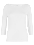 Cotton Rich Slim fit 3/4 Sleeve Top