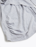 Maternity Cotton Fitted Nursing Top