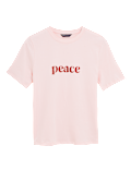 Pure Cotton Slogan T-Shirt