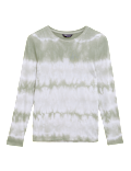 Tie Dye Relaxed Long Sleeve Top