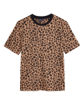 Pure Cotton Animal Print T-Shirt