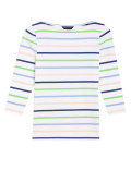 Cotton Rich Striped Slim Fit T-Shirt