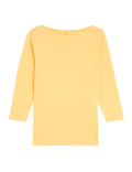 Cotton Rich Slim Fit 3/4 Sleeve T-Shirt