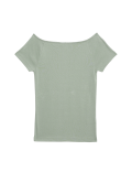 Pure Cotton Bardot Top