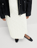 Jersey Lace Maxi Dress