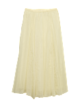 Textured Midaxi Circle Skirt