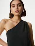 One Shoulder Midaxi Bodycon Dress