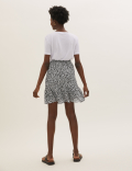 Ditsy Floral Mini Tiered Skirt
