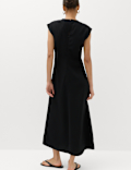 Cinched Midi Column Dress