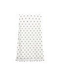 Polka Dot Knee Length Slip Skirt