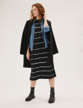 Pure Cotton Tie Dye Midi T-Shirt Dress