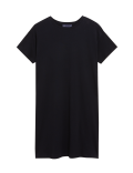 Pure Cotton Knee Length T-Shirt Dress