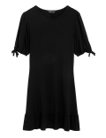 Jersey Round Neck Mini Skater Dress