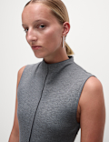 Ponte Midi Column Dress