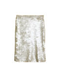 Sequin Knee Length Column Skirt