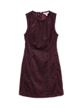 Cord Mini Shift Dress