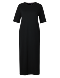 Pure Cotton T-Shirt Midi Dress