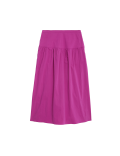 Cotton Rich Midi Circle Skirt