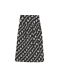 Pure Cotton Printed Midi Circle Skirt