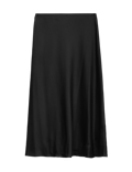Satin Midi Slip Skirt