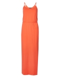 Pure Cotton Waisted Maxi Dress