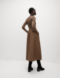Cotton Rich Midi Skater Dress