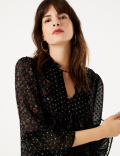 Floral Relaxed Mini Dress