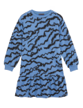 Cotton Rich Animal Print Jumper Dress