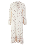 Printed Relaxed Midi Dress