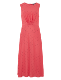 Printed Midi Waisted Dress